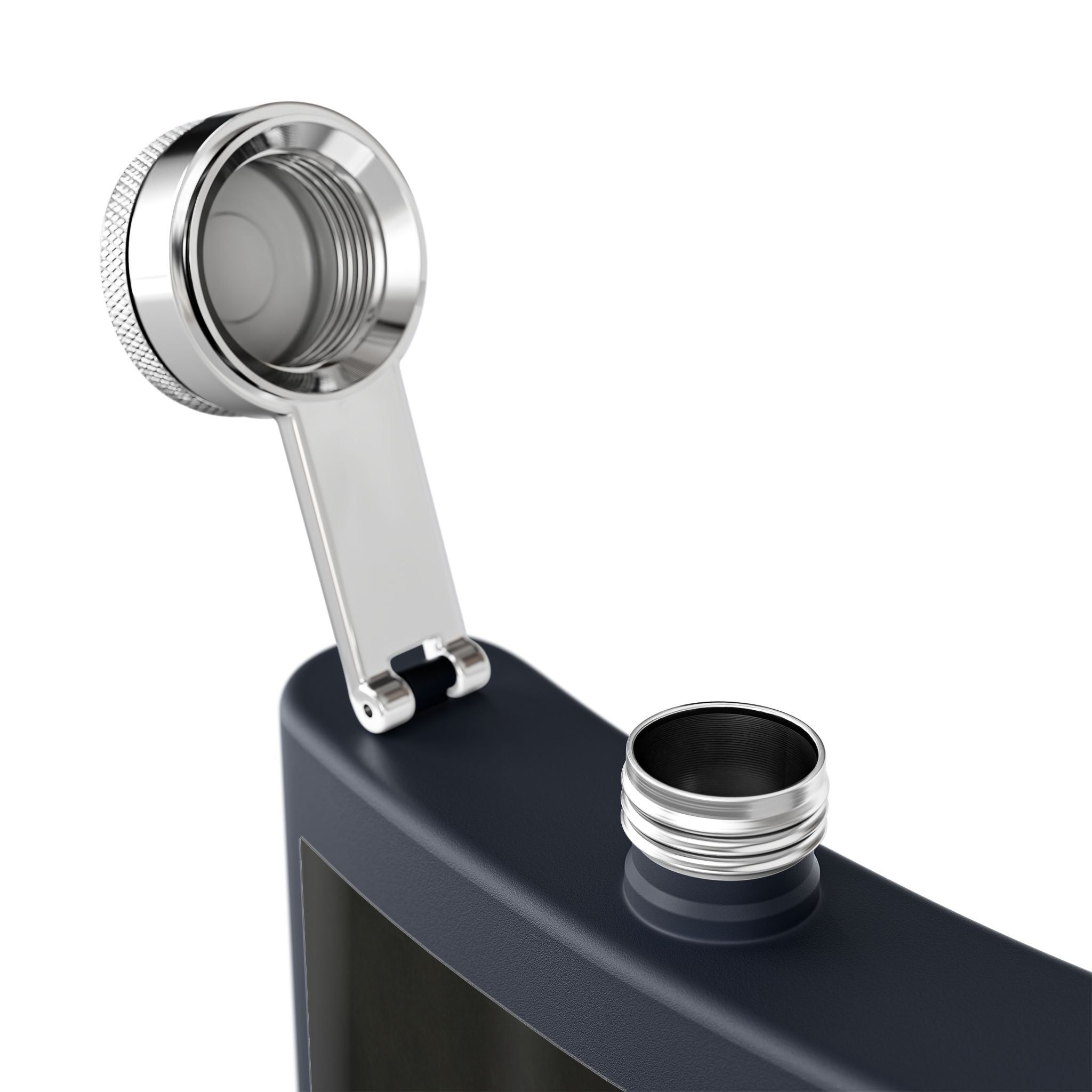 Dapper Dachshund Flask — 6oz Stainless Steel Pocket Hip Flask