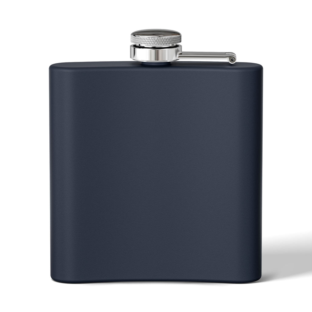 Dapper Dachshund Flask — 6oz Stainless Steel Pocket Hip Flask